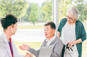 写真：健康相談