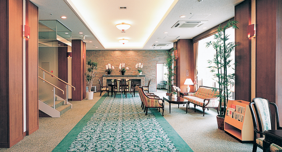 写真:1号館ロビー