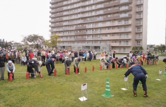 写真:あいの里 防災訓練