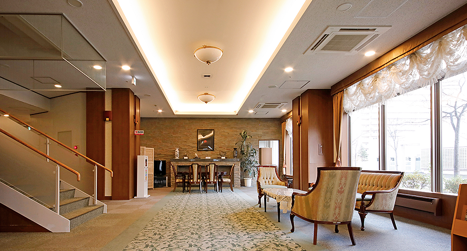 写真：1号館ロビー