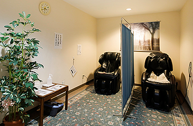 写真：リラックスルーム