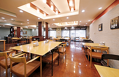 写真：食堂