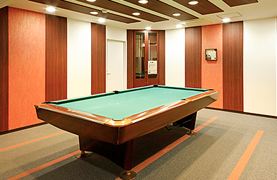 写真：ビリヤードコーナー